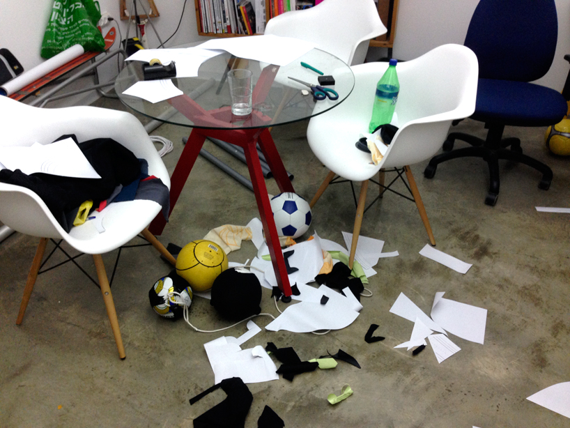 studio lama bogolog tetherball smart workout device designboom