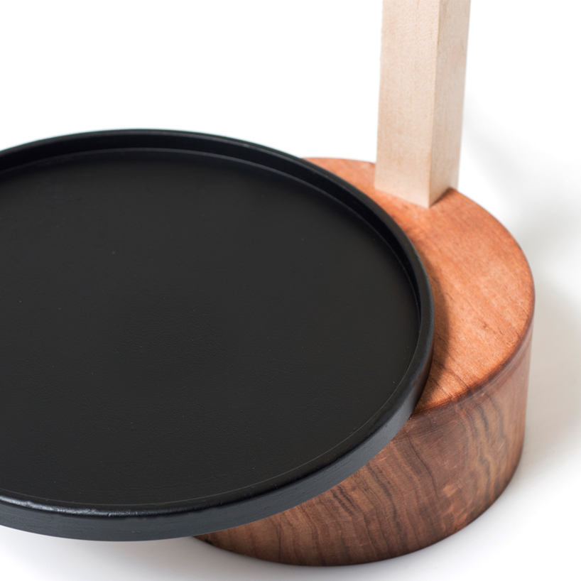 hanging coconut table lamp by nir meiri design studio