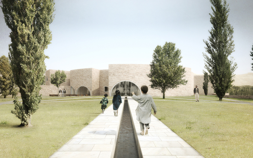 JJs architecture honors bamiyan valley with silent monument proposal