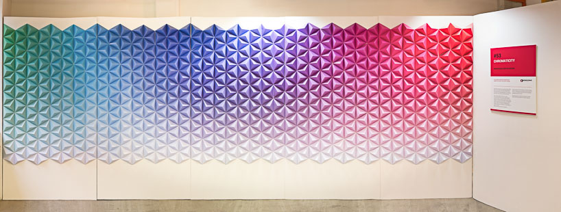 monocoque chromaticity installation designboom