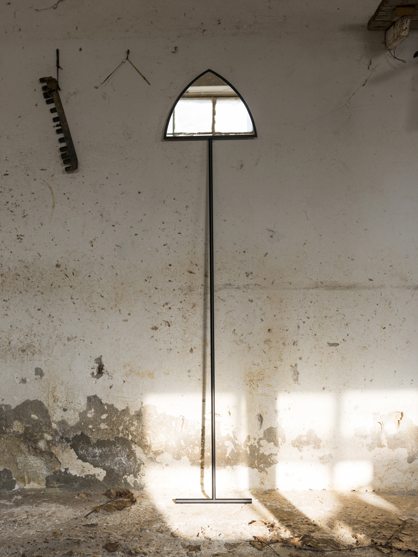 fabio meliota's excavating shovel mirrors pay tribute to joseph beuys