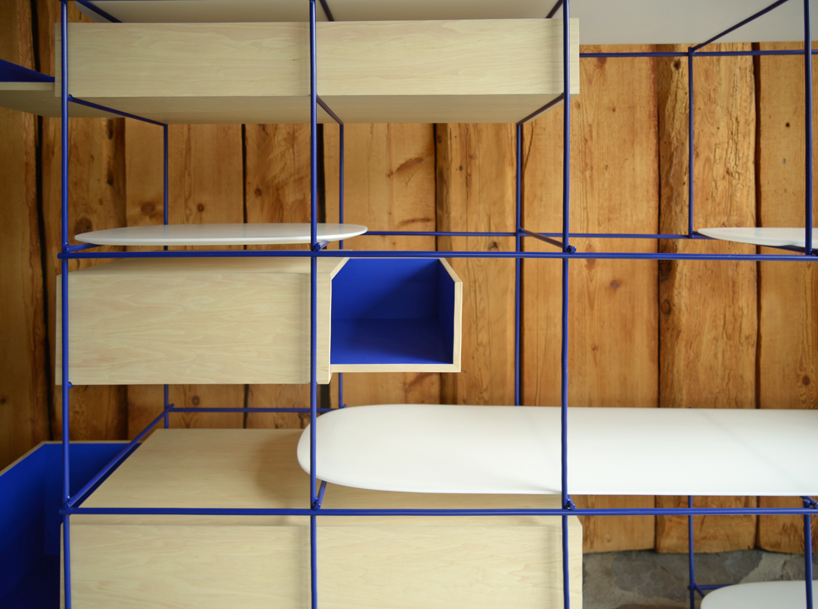 A+A cooren creates cabinet of curiosities for french chalet