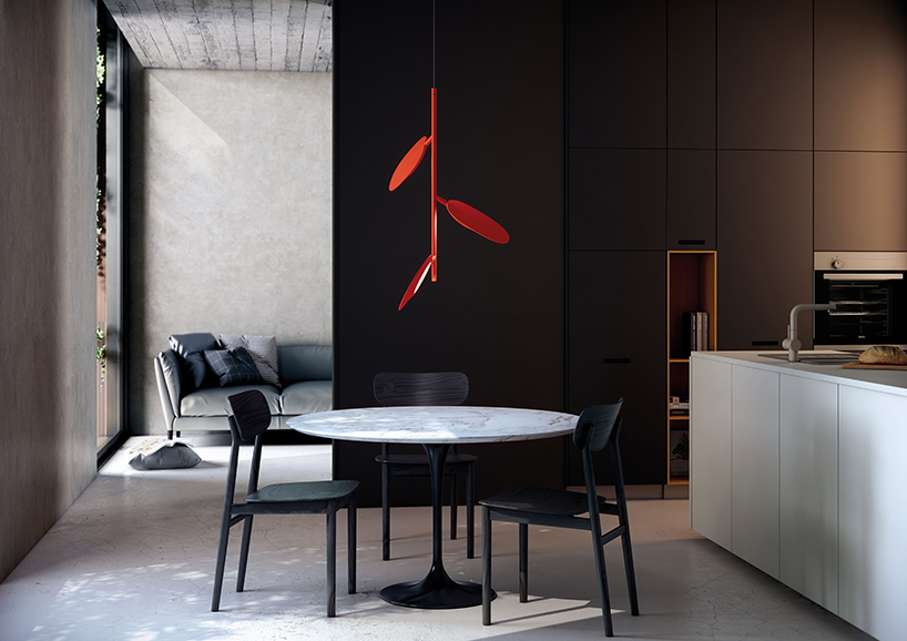 fabien dumas aforest lamps b lux designboom