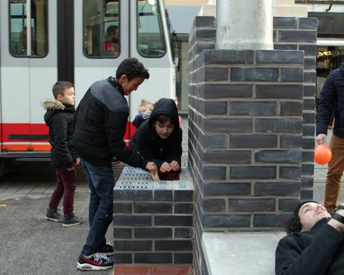 valentina karga's HOT STUFF sculpture brings back fire to public spaces