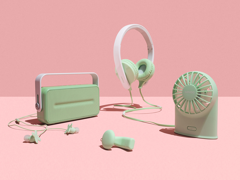 permafrost designs a collection of cute toy-like electronic devices for MINISO