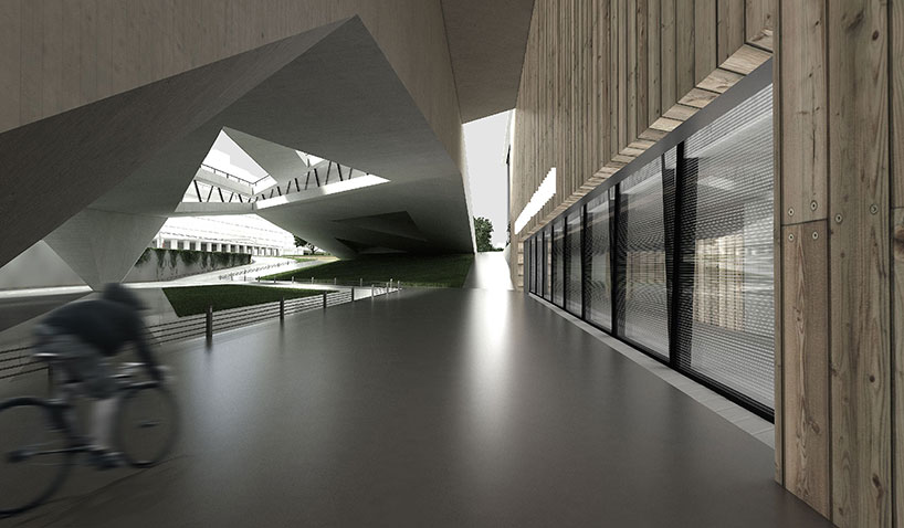 exarchitecture's guggenheim helsinki plays with light + transparency