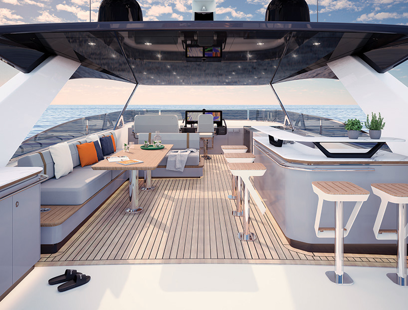 jozeph forakis evokes the elegance of yachts from another era with CLB 88 design designboom