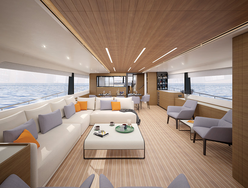 jozeph forakis evokes the elegance of yachts from another era with CLB 88 design designboom