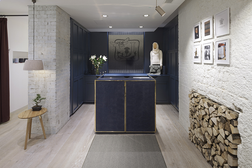 checkland kindleysides london flagship johnstons of elgin designboom