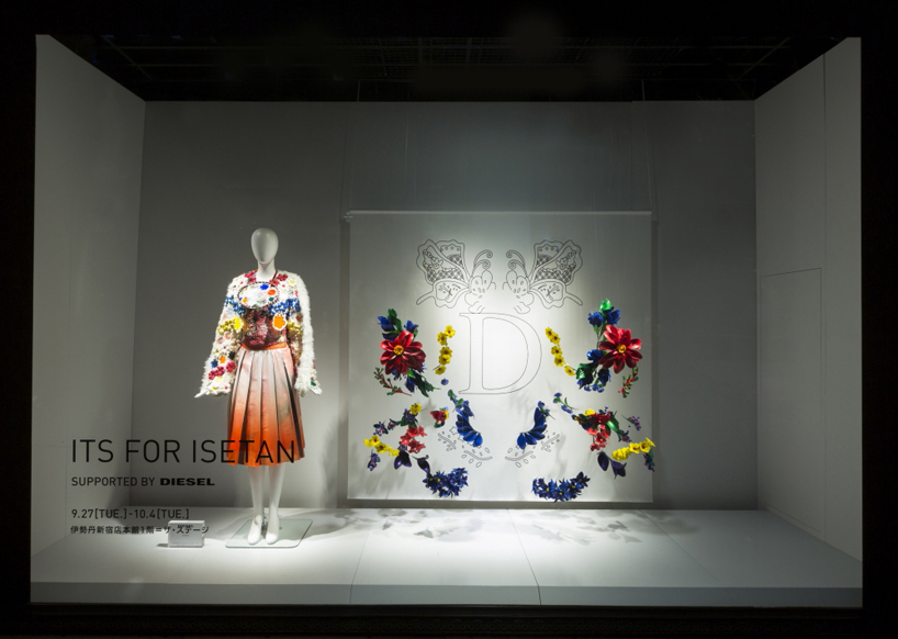 diesel 30th daisy balloon installation japan designboom 