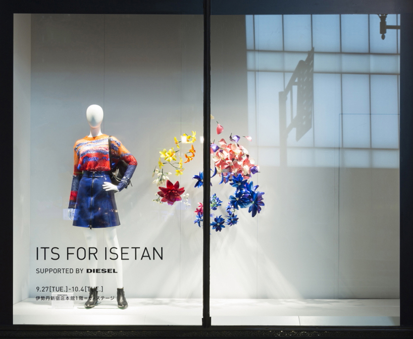 diesel 30th daisy balloon installation japan designboom 