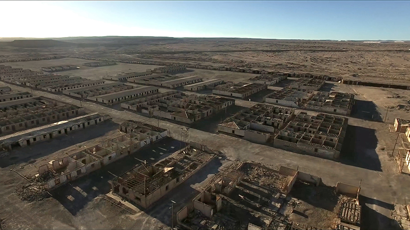 ghost towns are reimagined as digital mines in joshua dawson's dystopian short film