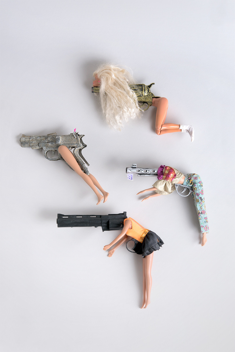 the 'violent object' exhibition curated by itay laniado and shira keret