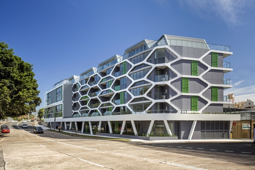 tony owen partners creates hexagonal alpha lewisham flats