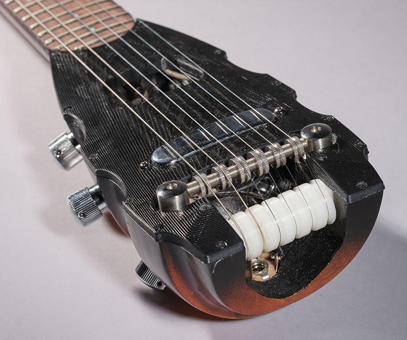 lance rake electric guitar ukulele 3D-printed