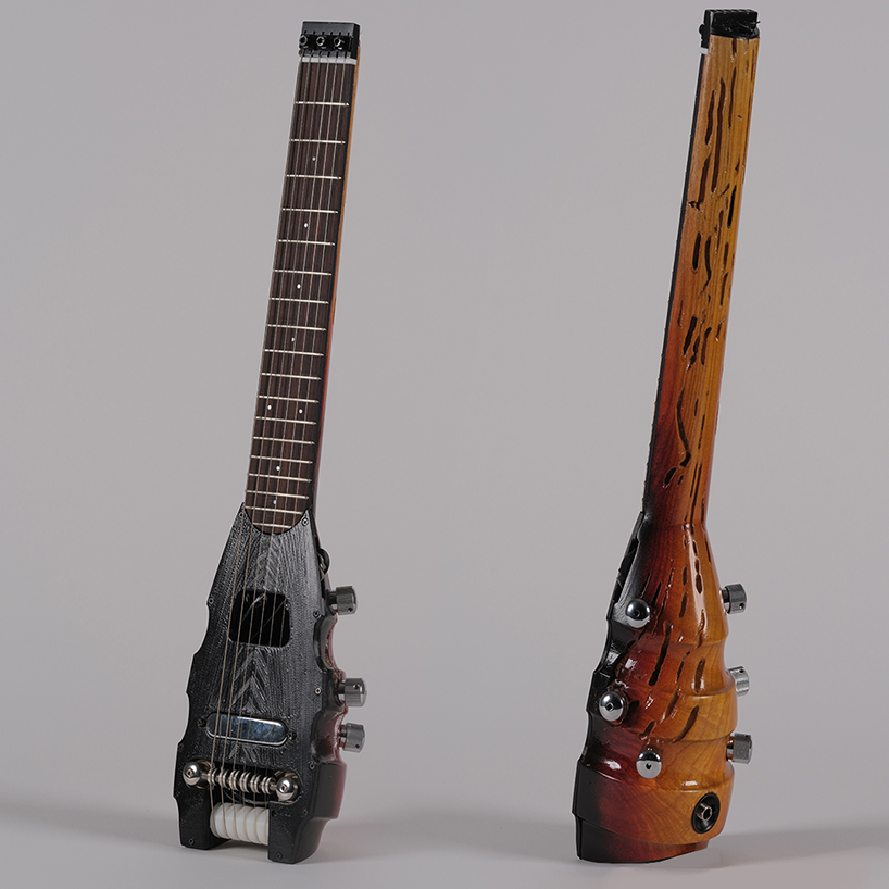 lance rake electric guitar ukulele 3D-printed