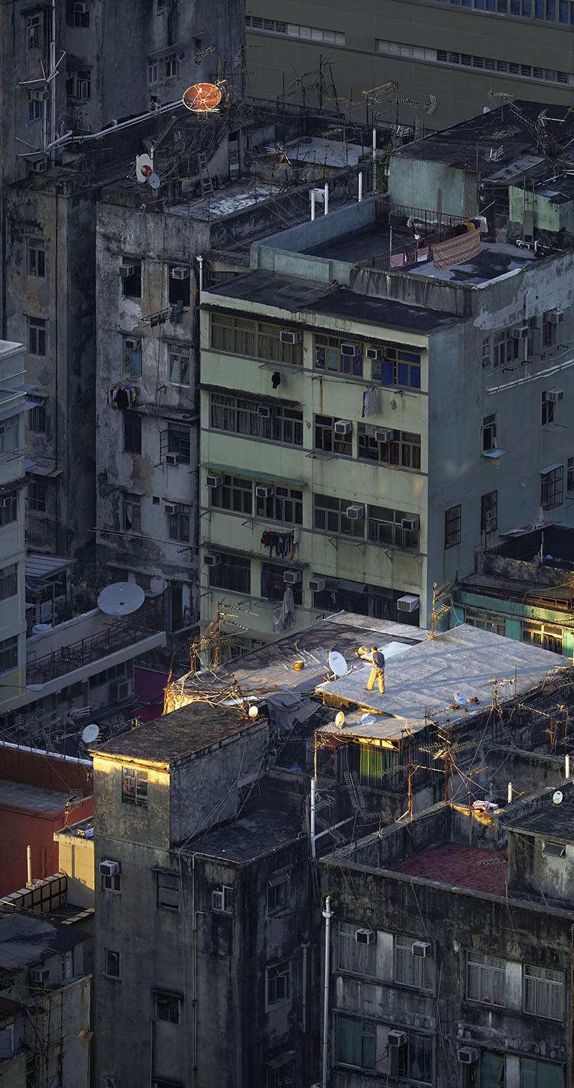 romain jacquet-lagrèze captures hong kong’s rooftops in new photo series