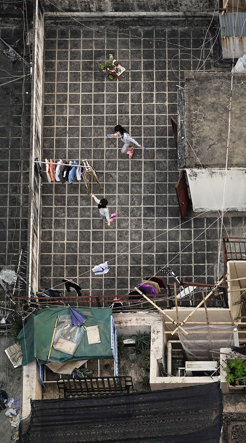 romain jacquet-lagrèze captures hong kong’s rooftops in new photo series