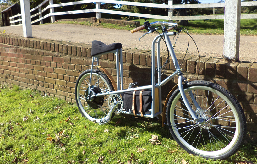 the grey electric bicycle by philip crewe