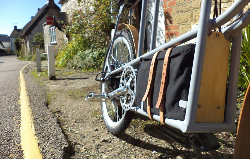 the grey electric bicycle by philip crewe