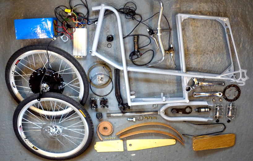 the grey electric bicycle by philip crewe