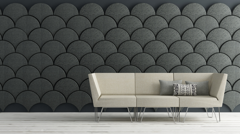Stone Designs Accentuates Walls With Ginkgo Acoustic Panels