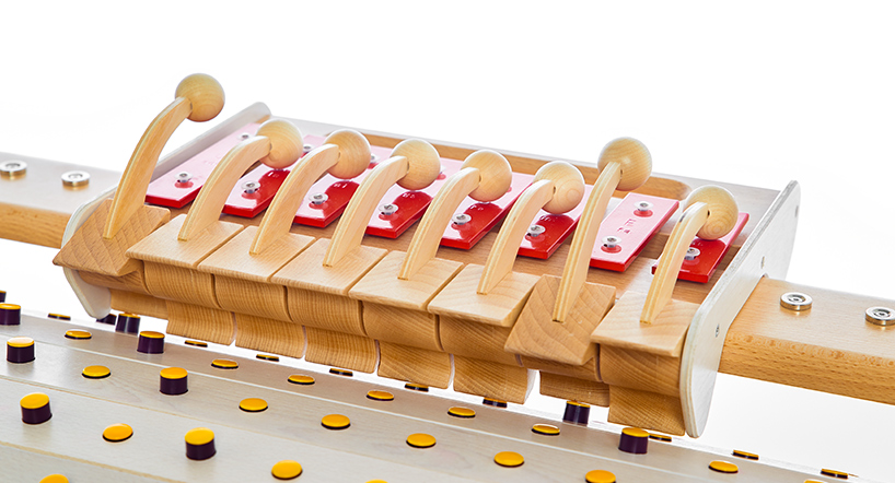 the 'musicon' instrument helps teach children creative composition, musicality + coding