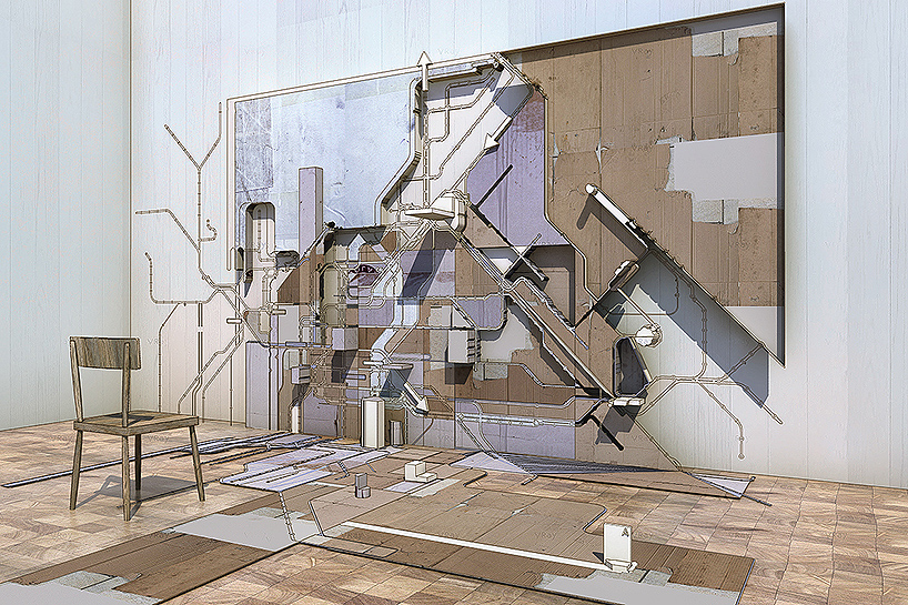 installation follies by vigilism examine architectural tropes