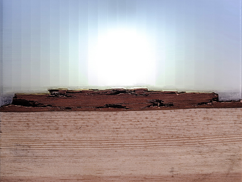 anna strupinskaya + alexey ivashkevich's 3D printed light piece unites nature and technology