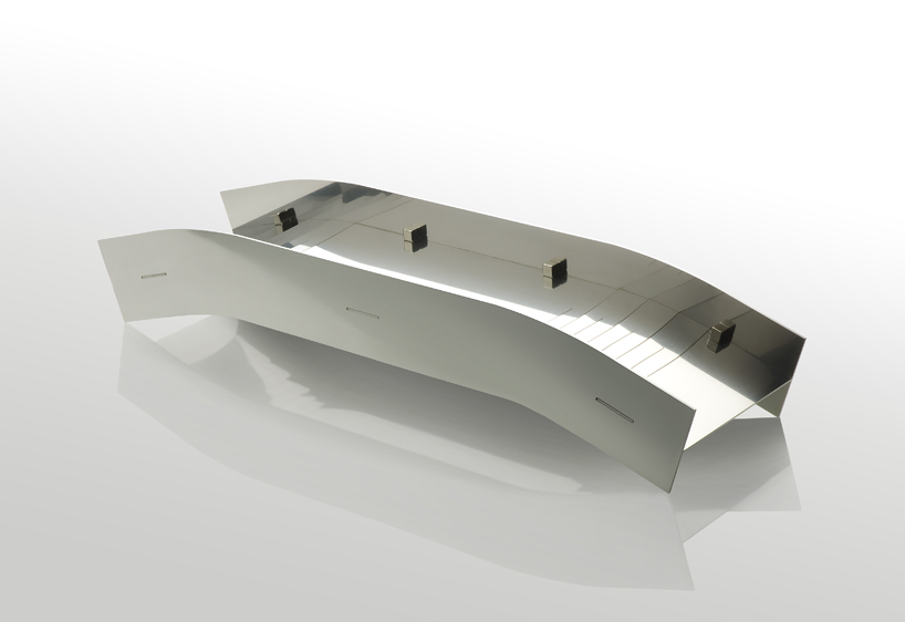 ronen kadushin reinterprets enzo mari's putrella tray with open source design