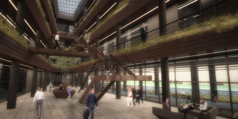 manço's cascade-shaped proposal for the municipality in turkey fits with the terrain