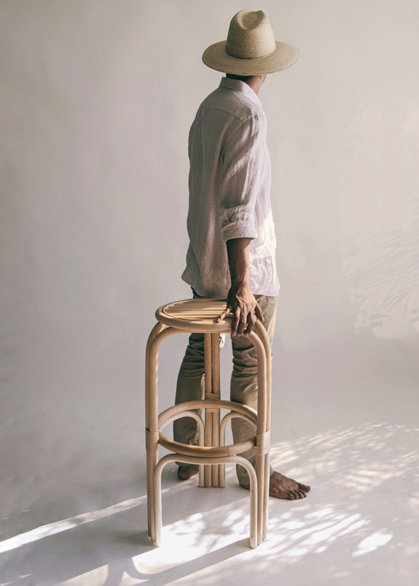 balsa launches new collection of rattan furniture handmade in mexico 2