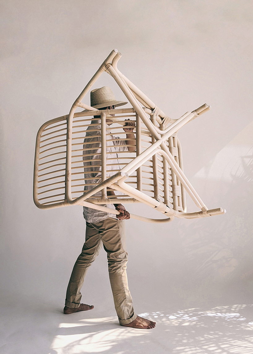 balsa launches new collection of rattan furniture handmade in mexico 7