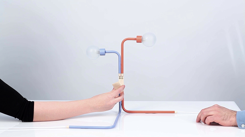 maya pindeus a play of dependencies table lamp designboom