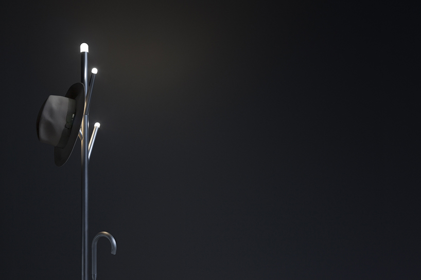 dorodesign illuminates stand branches on lucciola fireflies