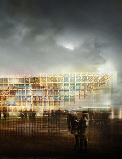 MDU architetti: helsinki central library proposal
