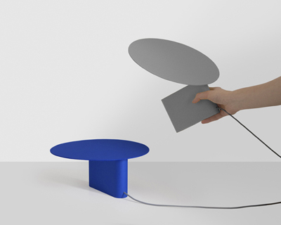 shutter LED lamp by ferreol babin