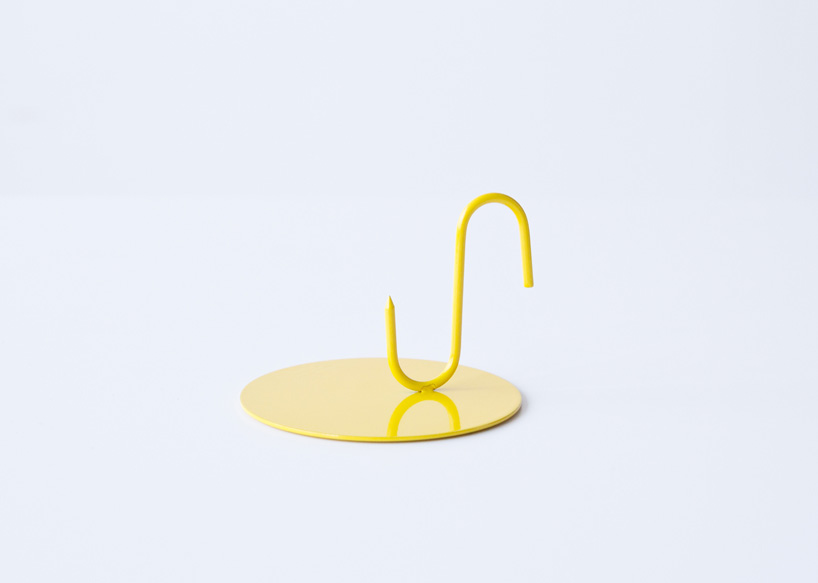 spike candle holder for utensil by patrick frey