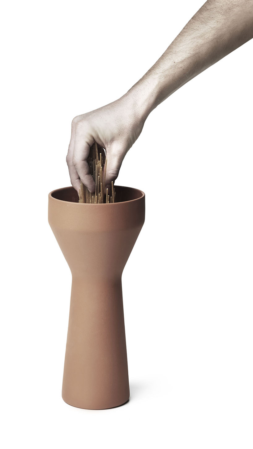 benjamin hubert: pots for menu at maison et objet