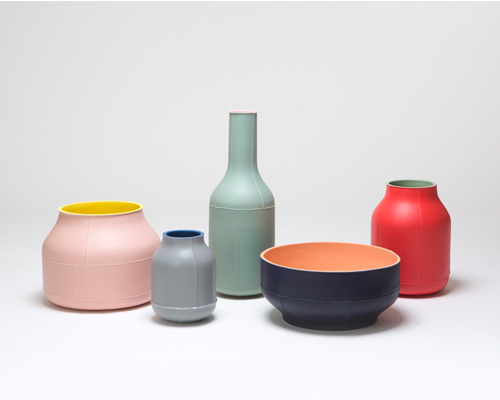 benjamin hubert manipulates ceramic manufacturing in seams collection