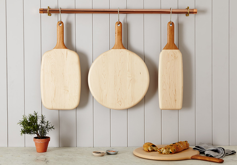 gavin coyle presents zigzag wooden cutting board collection
