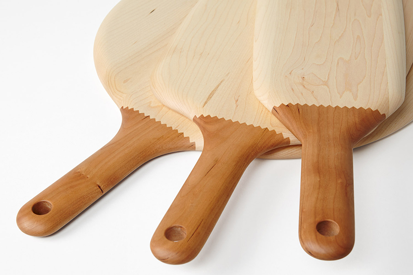 gavin coyle presents zigzag wooden cutting board collection