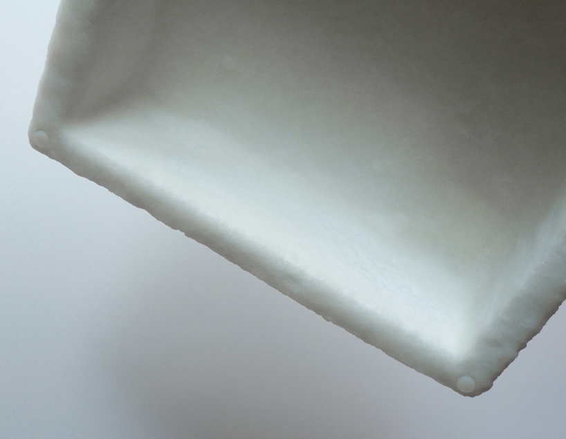 shinobu koizumi's useful snow-like objects won't melt away