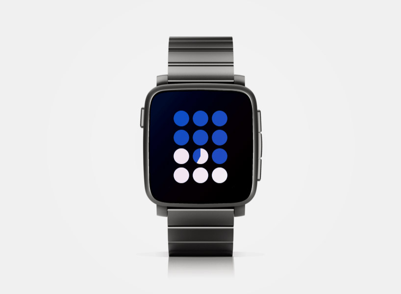 ttmm watchface pebble smartwatch time designboom