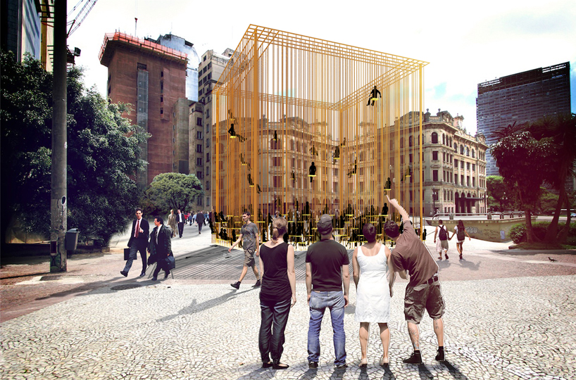 operalab mobile pavilion by PA architecture studio