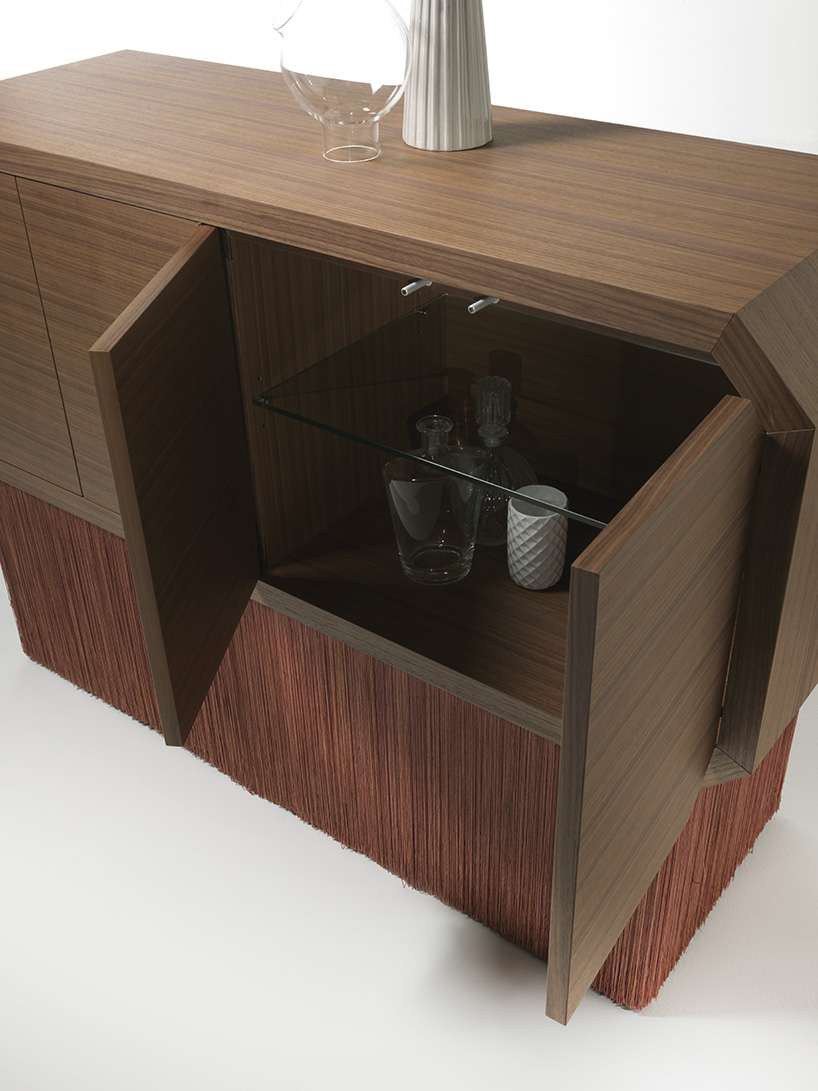 cristina celestino honors italian theater tradition in sipario collection for durame