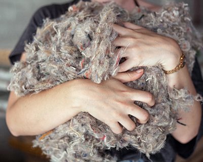 cooked wool + meditation pods by freyja sewell