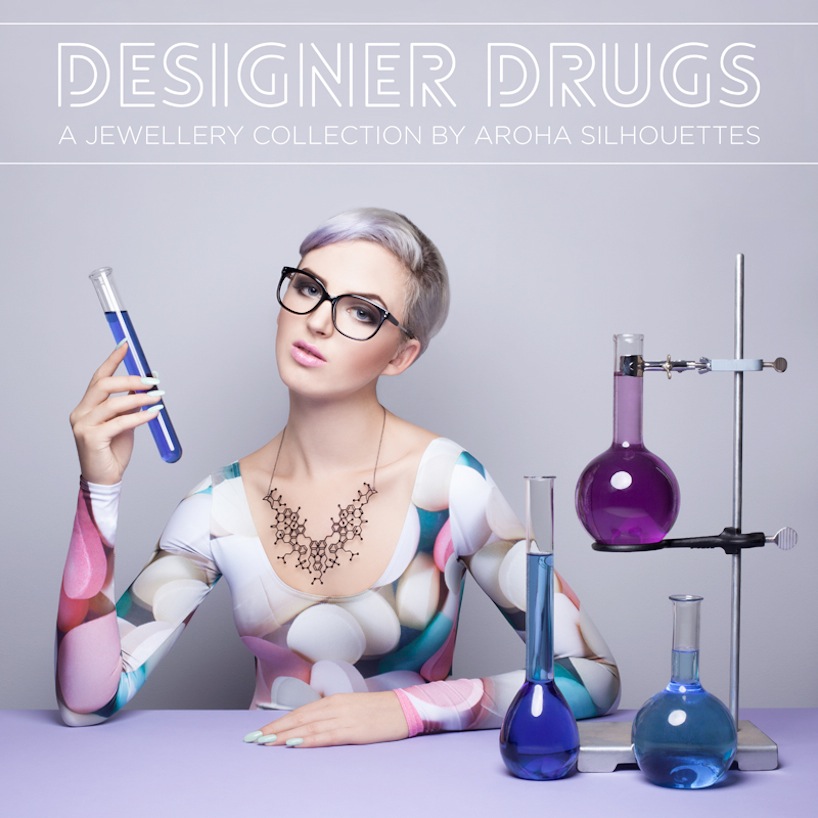 aroha silhouettes blends hybrid designer drugs into jewelry