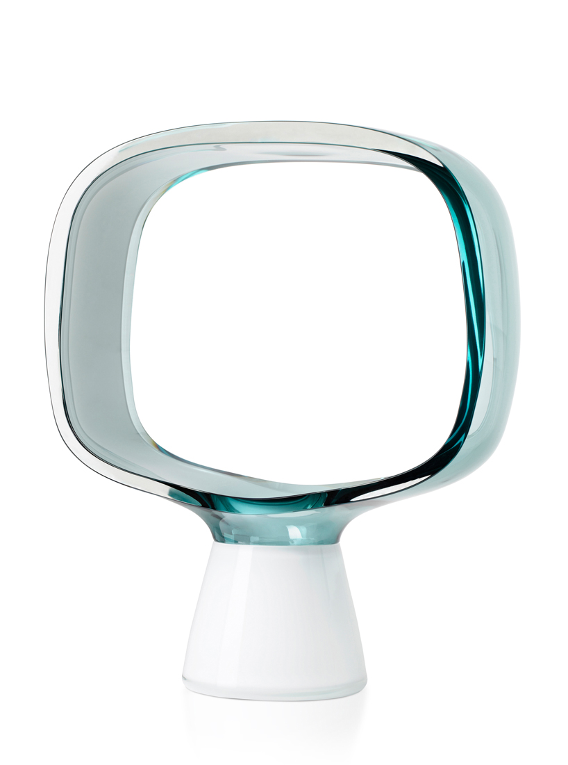 mauro martinuzzi: framed   hand blown glass sculptures