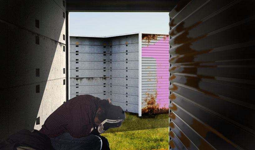 inhabitable estudio provides safe nomadic immigrant shelter